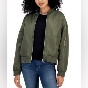 Olive Green Bomber Jacket 💚 Hippie Rose